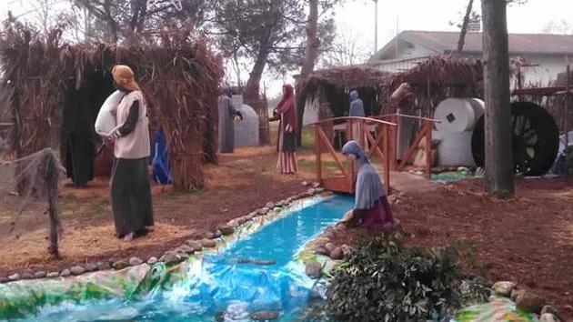 Un giro nel presepe a grandezza naturale