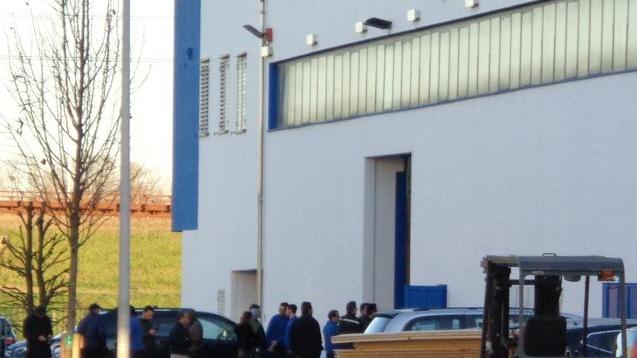 Incendio di canna fumaria alla Sarong
