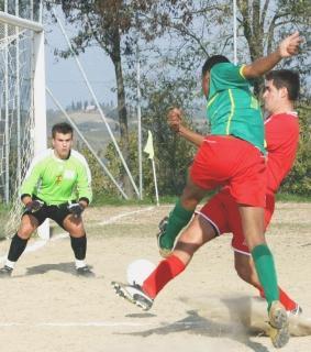 Un’azione d’attacco del Nwe Atlas nel match contro L’Accento