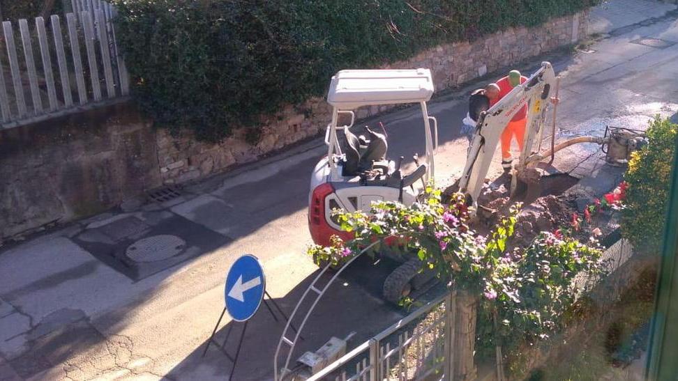 Rubinetti a secco per un giorno in quasi duecento abitazioni