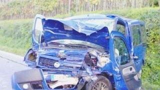 L’auto coinvolta nell’incidente a Santa Maria del Giudice
