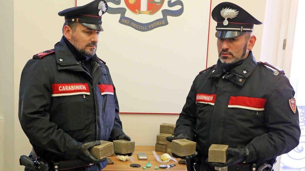 Venti chili di droga nascosti in garage Arrestato grossista dello spaccio
