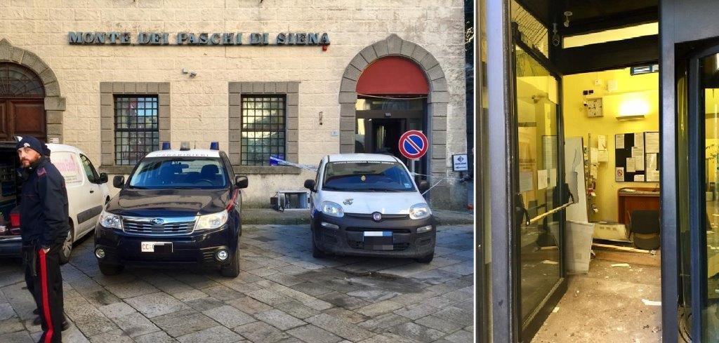 Dopo il colpo, bancomat ancora chiuso e verifiche strutturali al palazzo 
