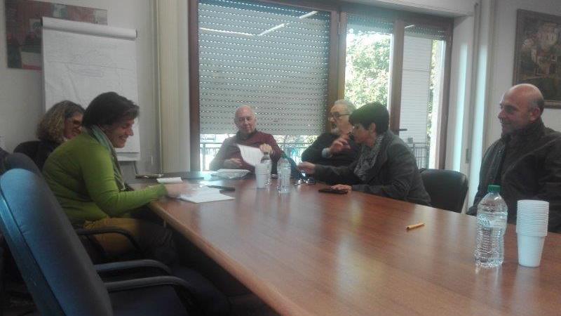 Un momento dell'incontro delle Misericordie