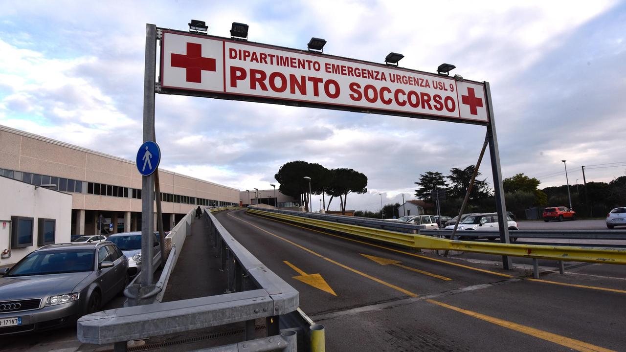 Il pronto soccorso di Grosseto (foto Agenzia Bf)