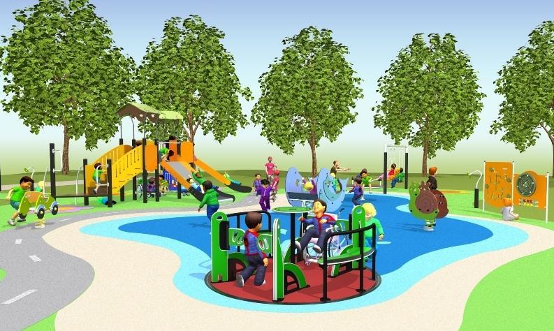 Presto un parco giochi da 300 metri quadrati nel cuore di Serravalle 