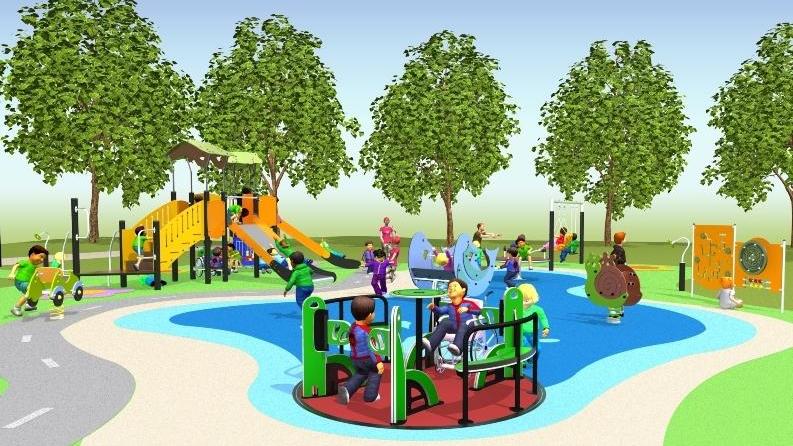 Presto un parco giochi da 300 metri quadrati nel cuore di Serravalle
