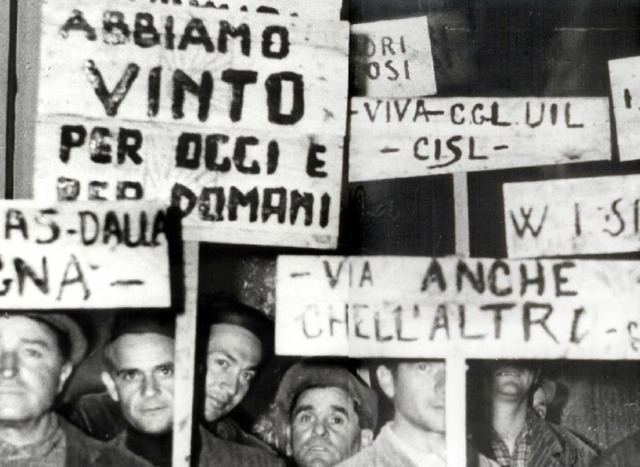 Occupazione miniere sessant’anni dopo Domani la cerimonia 