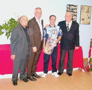 La cerimonia di premiazione del Trofeo Città di Montecatini