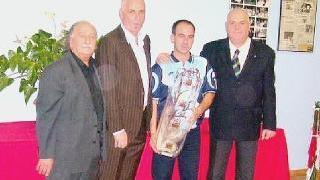 La cerimonia di premiazione del Trofeo Città di Montecatini