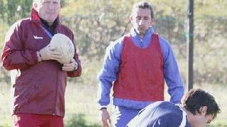 Luca Bonfanti e il nuovo trainer Lavezzini