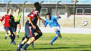 Una delle due reti di Vieri nella vittoria contro la Sangiustese Max: la nostra forza è lo spirito di sacrificio