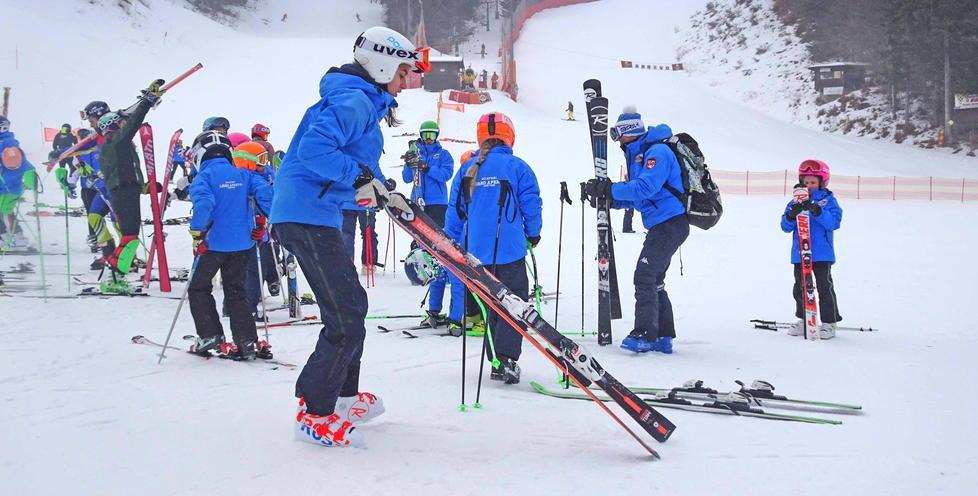 La montagna apre per neve primo week end bianco 
