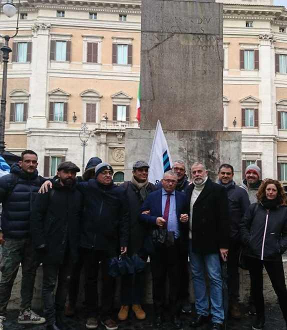 Balneari della Ascom al presidio a Roma contro la Bolkestein