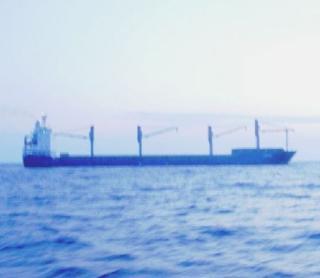 La nave “Toscana” fotografata quattro mesi fa da un gruppo di naturalisti tedeschi