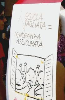 <strong>IRONIA.</strong> Anche le vignette per contestare i tagli