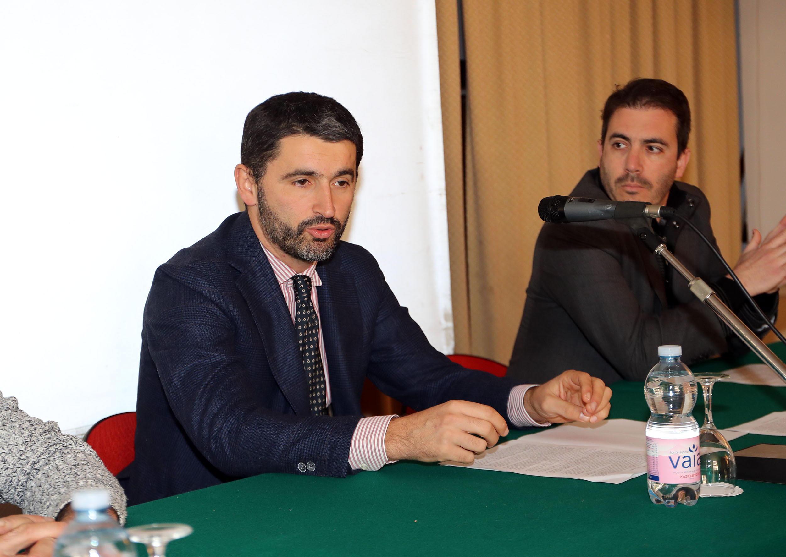 Gualtiero Bracali (a sinistra)