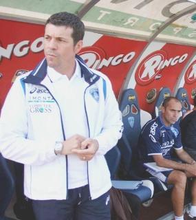Salvatore Campilongo in panchina