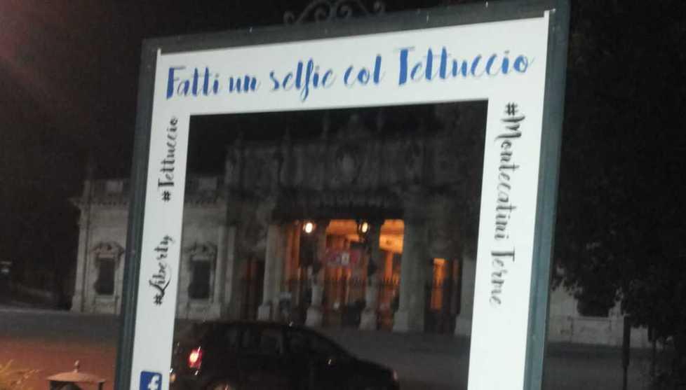 Una cornice per un selfie
