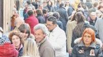 Una folla l’anno scorso sulla Sala in occasione del Free Market