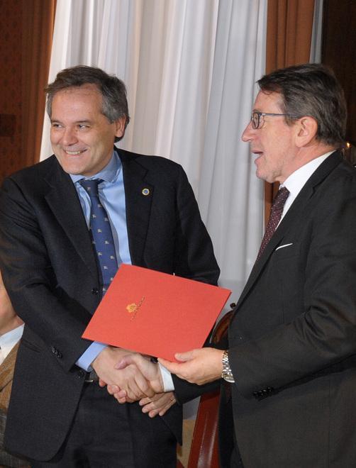 Anche il sindaco Muzzarelli alla festa della Modenese