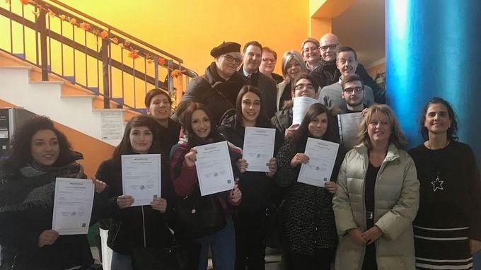 Operatori socio sanitari Consegnati i primi diplomi