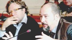 In alto: l’intervento di Roberto Nardi presidente della Camera di commercio