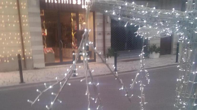 Danni all’Albero di Natale, uova sull’auto di Gidò: a Marina vandali in azione