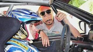 Paolo Bettini (oggi al via) col patron di Rally Point Armando Colombini