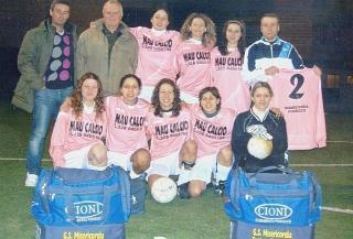 La formazione del Ponsacco-rosa: è l’As Misericordia