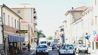 Uno scorcio di via Cerrini