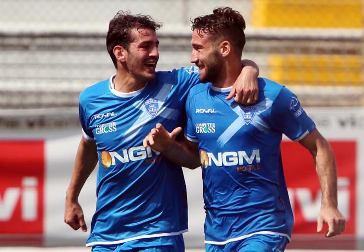 Saponara e Tonelli con la maglia dell'Empoli 