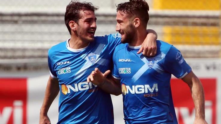 Saponara e Tonelli con la maglia dell'Empoli