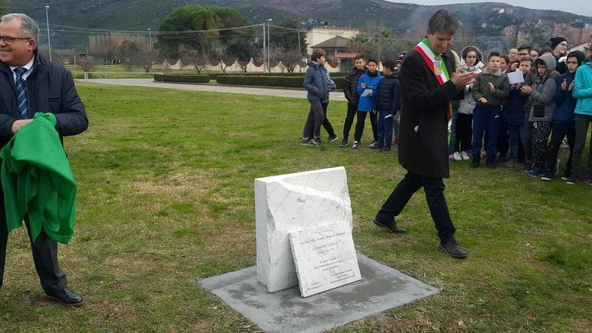 Il giardino della media Leopardi intitolato a Giuseppe Letizia