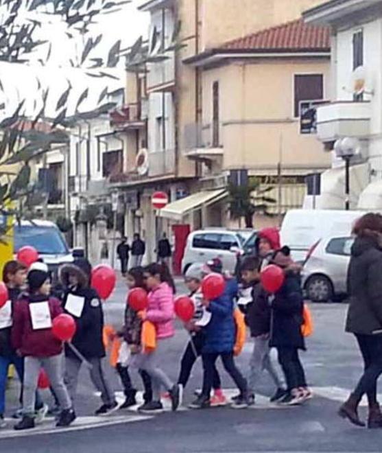 Illuminiamo la Giromini Fiaccolata a Marina