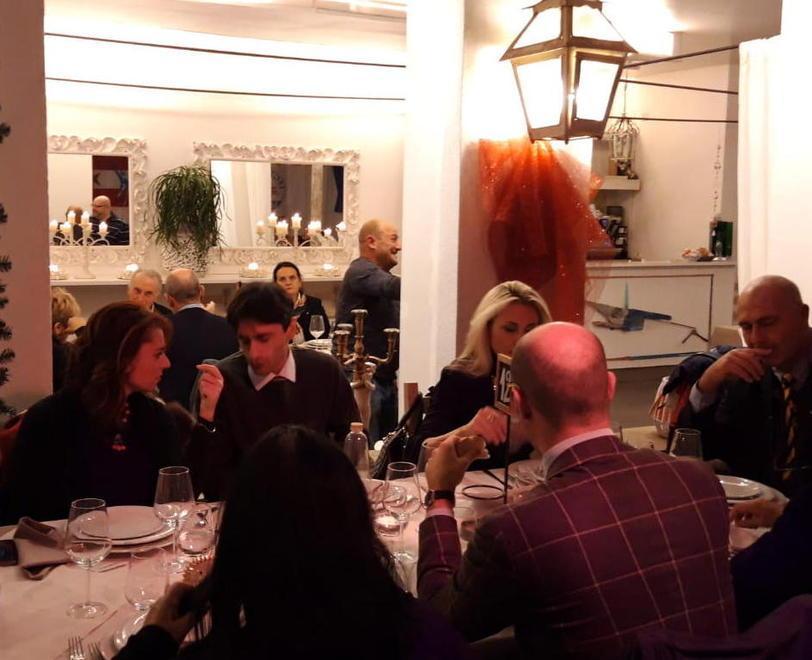 Leghisti tutti a cena a Calafuria Ceccardi dà la linea con Potenti