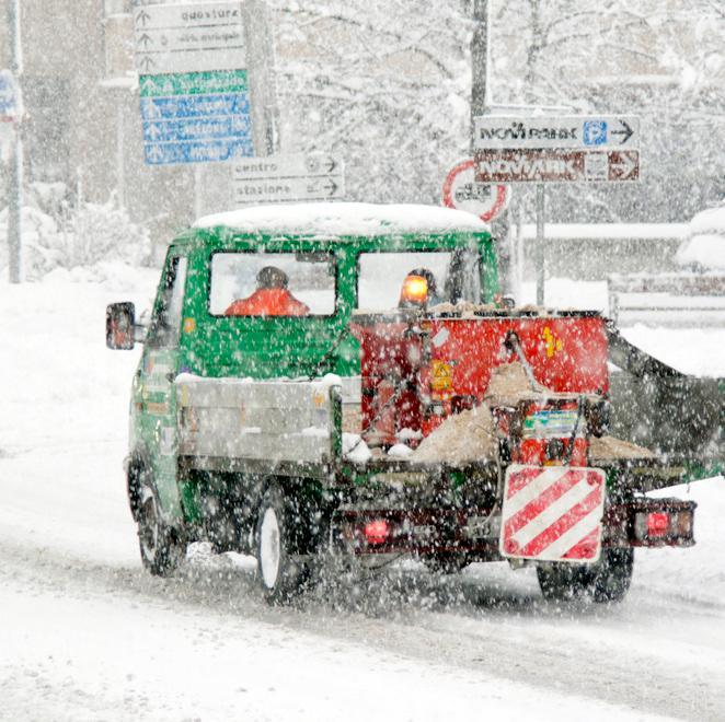 Ne sono caduti 11 centimetri