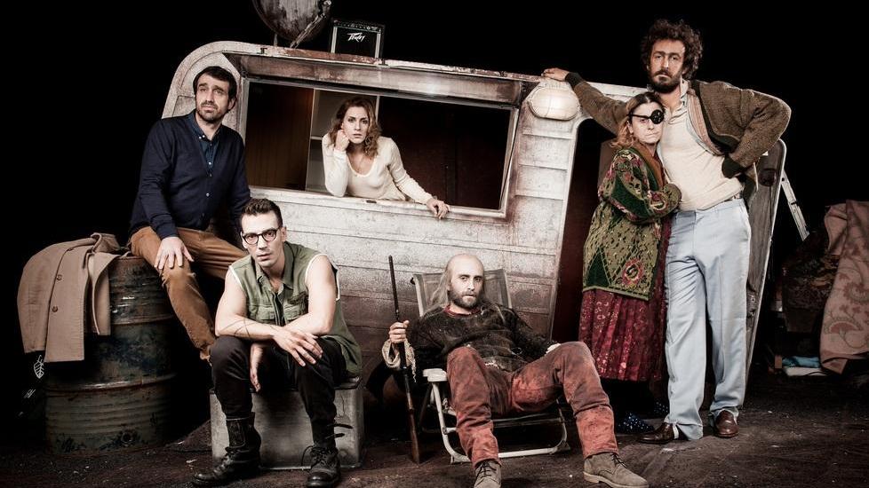 La Carrozzeria Orfeo in scena con "Cous Cous Klan" (foto Laila Pozzo)