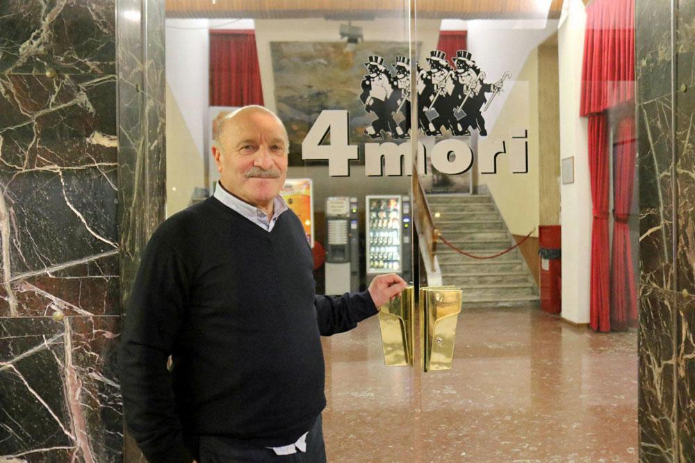 Bruno Bini, direttore storico del cinema teatro I 4 Mori
