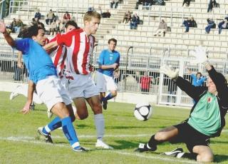 <strong>MATCH WINNER. </strong>Una zampata sotto porta di Basilico
