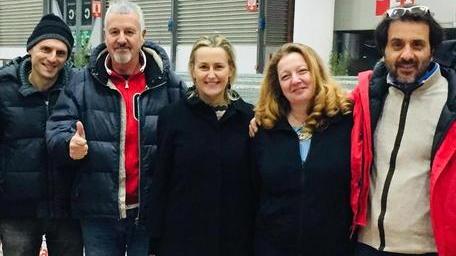 L’on. Bergamini ai campionati Fiav