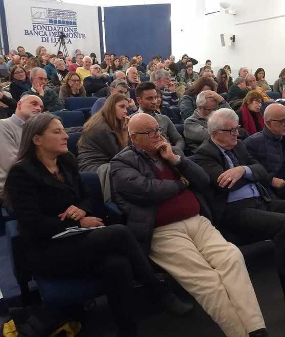 Lucca at Europa, folla all’incontro con Pertici