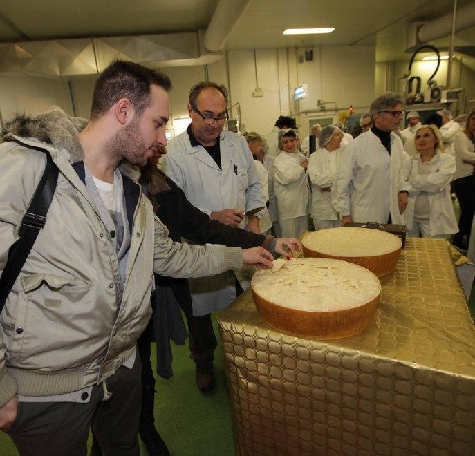 Parmareggio ospita il team