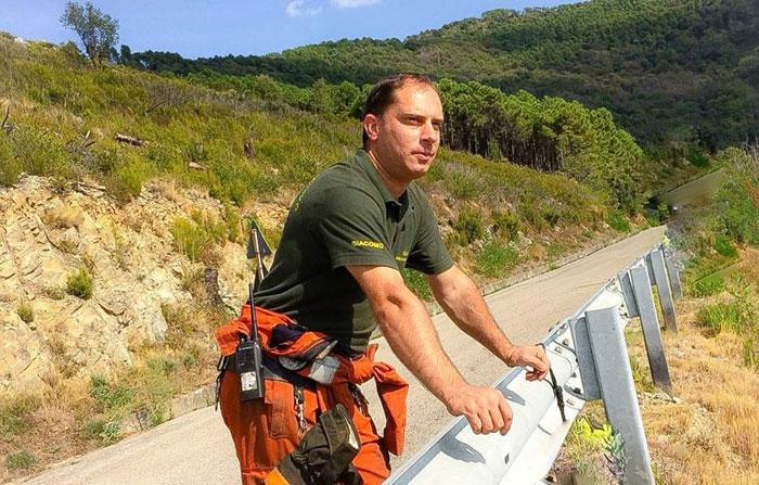 Giacomo Franceschi in una foto da Facebook