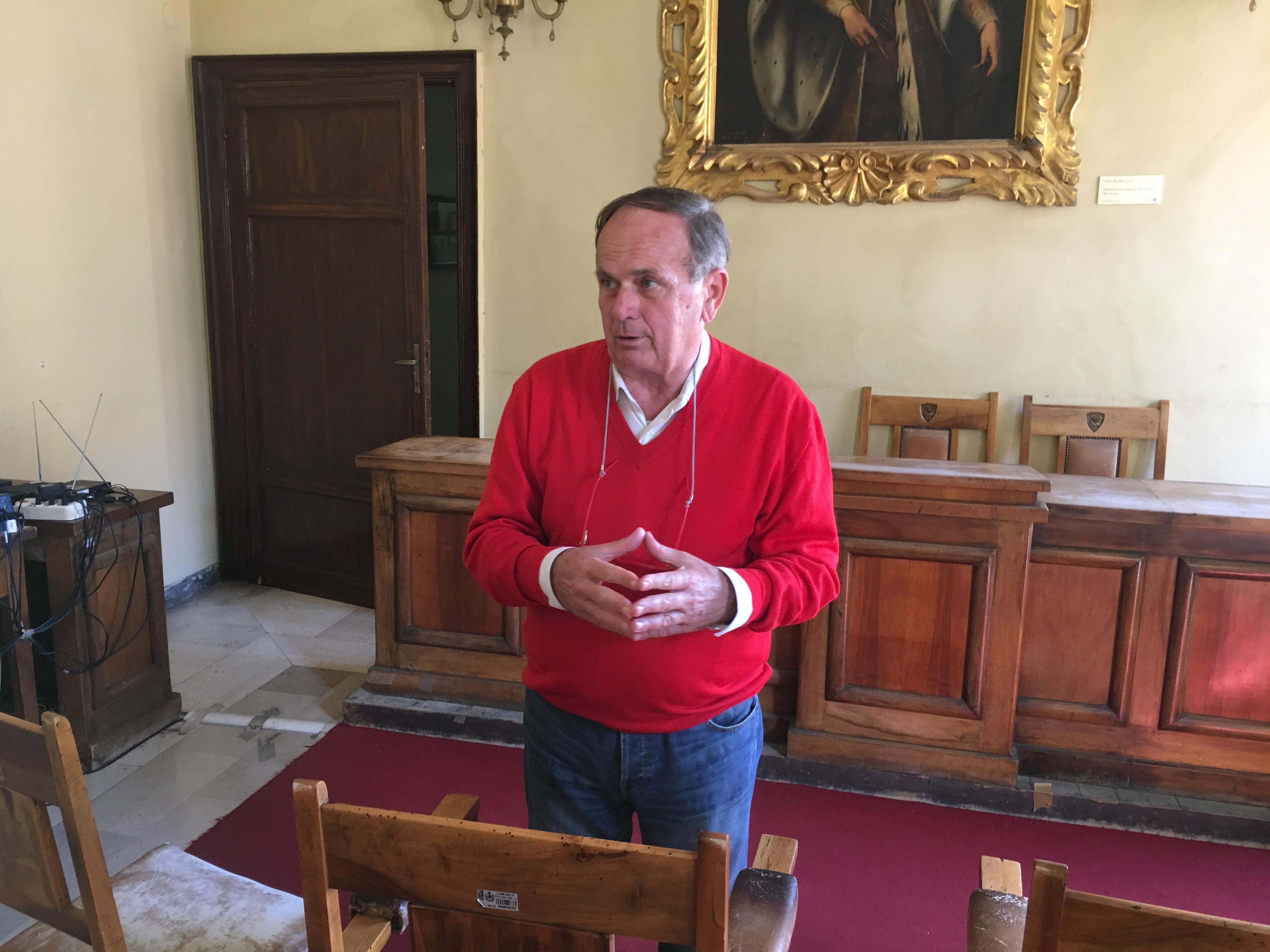 Il sindaco Mario Ferrari