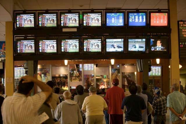 Una sala scommesse