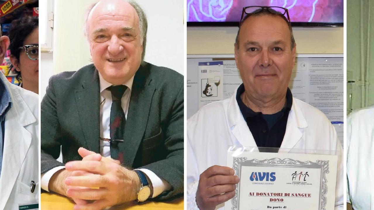Da sinistra: Gadducci, Bosio, Palla e Talini