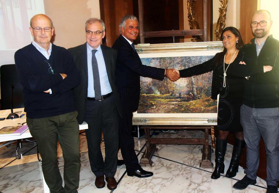 Il mondo di Rontini splende ancora di più Alla Fondazione Livorno donate sei opere 