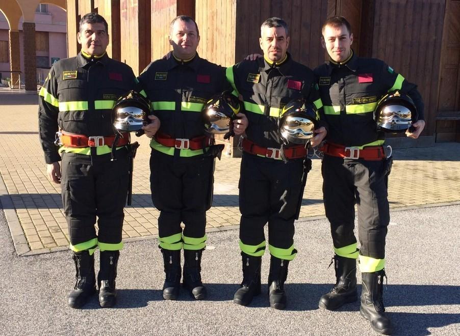 Hanno giurato a Roma quattro nuovi vigili del fuoco reggiani
