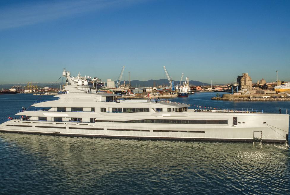 Primo giga yacht per Azimut Benetti